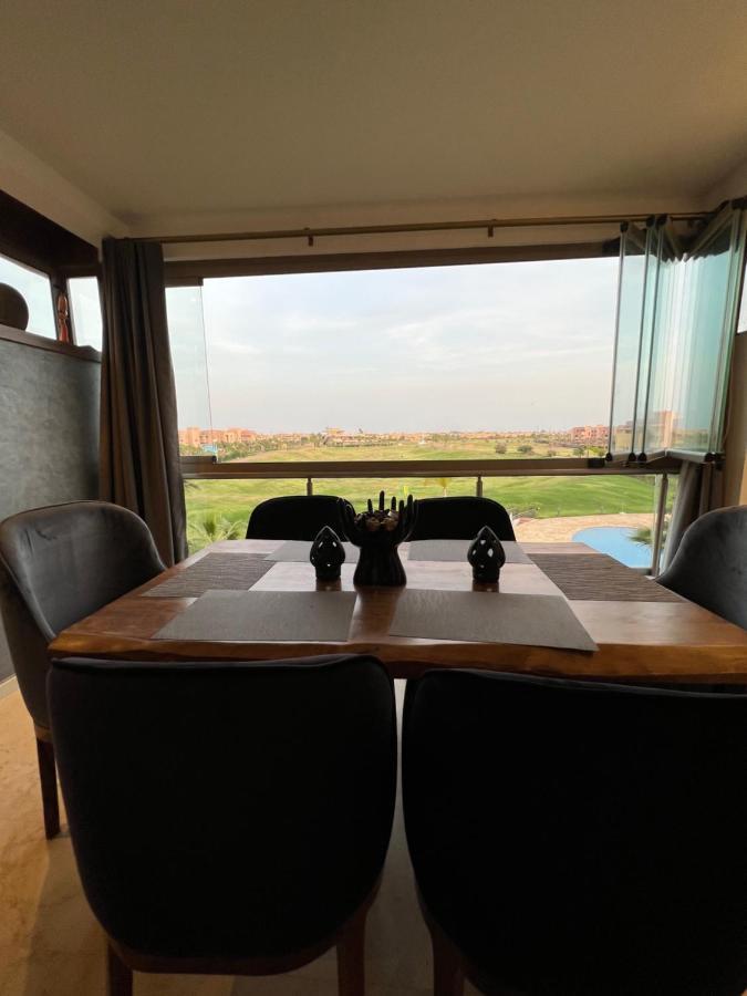 Superbe Appartement, Vue Sur Golf, Piscine Et Atlas Марракеш Екстер'єр фото